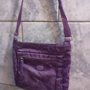 Coach Purple Crossbody Bag